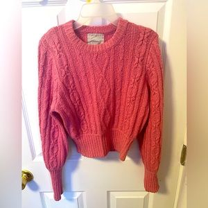 Urban outfitters pink sweater